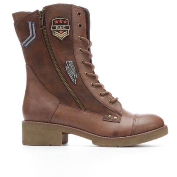 rock and candy lace up boots